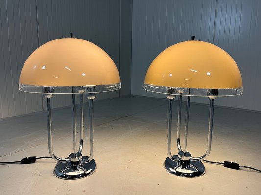 Form-Leuchte Table Lamps by Baulmann, 1960s Set of 2-TU-2041863