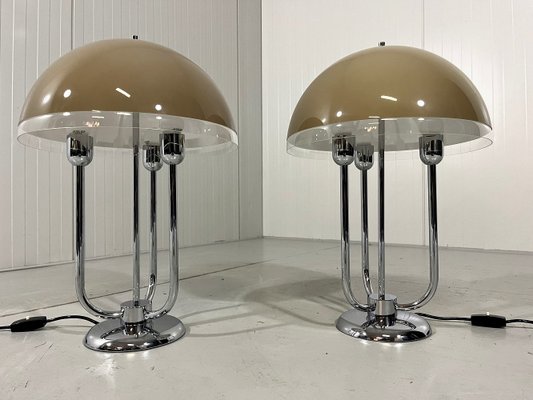 Form-Leuchte Table Lamps by Baulmann, 1960s Set of 2-TU-2041863