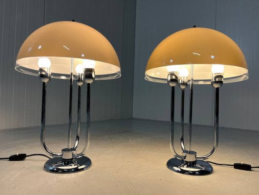 Form-Leuchte Table Lamps by Baulmann, 1960s Set of 2-TU-2041863