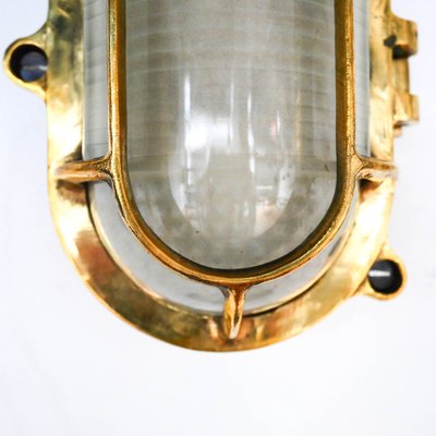 Former Holophane Wall Light in Bronze, 1950s-PSG-1776200