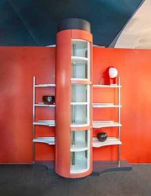 Formica Library Shelves by Luigi and Renato Manzoni, Italy, 1958-VCV-928382