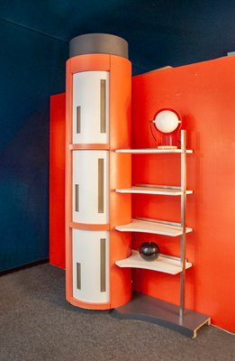 Formica Library Shelves by Luigi and Renato Manzoni, Italy, 1958-VCV-928382