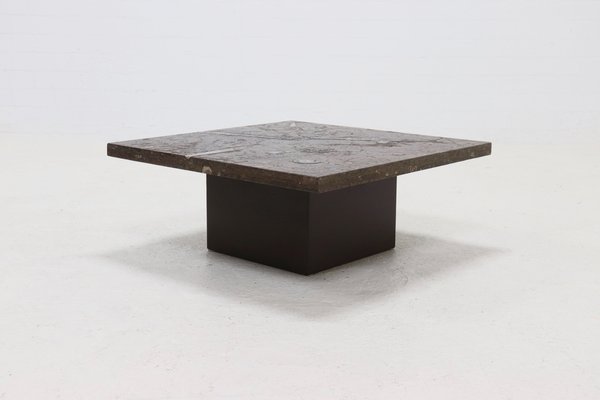 Fossil Stone Coffee Table from Metaform, 1970s-VV-1823052