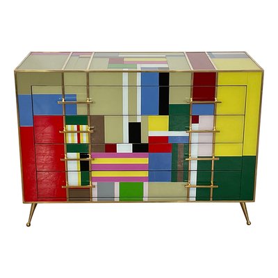 Four Drawers in Multicolor, 1980s-BEW-1773479