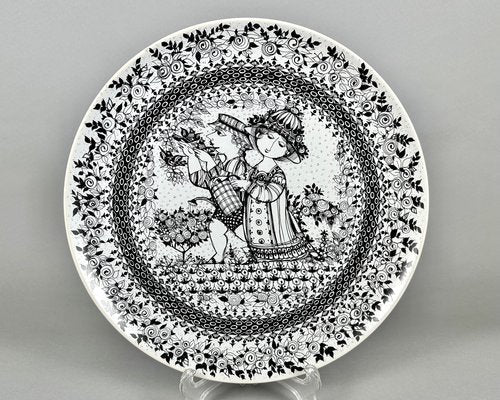 Four Seasons Summer Plate by Bjorn Wiinblad for Rosenthal Studio-Line, Germany-GYX-1703228