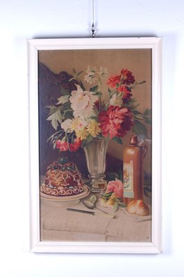 Framed Chromolithographs from Giuseppe Falchetti, 1950s, Set of 4-XSG-620734