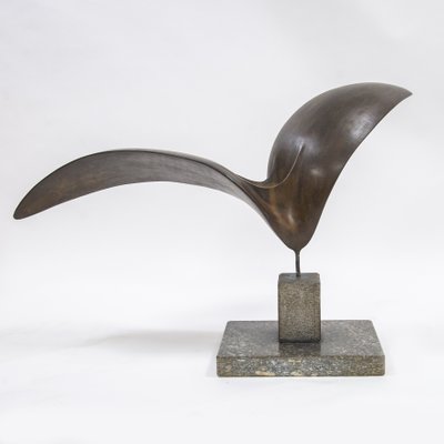 Franco Asco, Forma Evoluzione, 1960s, Bronze & Stone-XSC-1377301