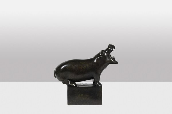 François Pompon. Hippopotame, Bronze, 2006-CEJ-1769279