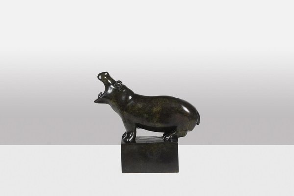 François Pompon. Hippopotame, Bronze, 2006-CEJ-1769279