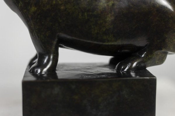 François Pompon. Hippopotame, Bronze, 2006-CEJ-1769279