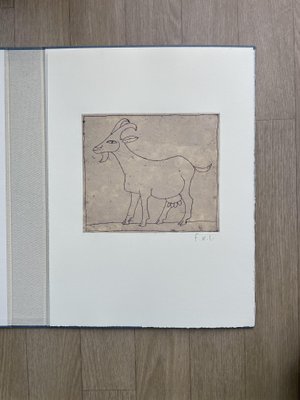 François-Xavier Lalanne, La Chèvre (The Goat), 2004, Lithograph-ICD-1817605