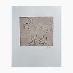 François-Xavier Lalanne, La Chèvre (The Goat), 2004, Lithograph-ICD-1817605