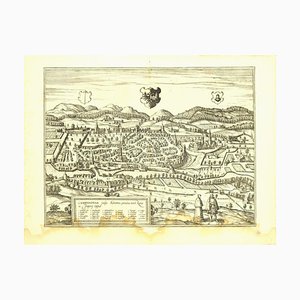 Franz Hogenberg - View of Kempten in Allgau - Etching - Late 1500-ZCI-823534