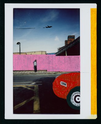 Fred Borghesi, Mayes Street, 2023, Acrylic on Photograph-CHG-2031233