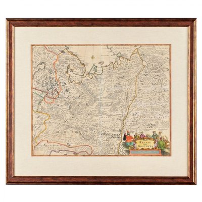 Frederick Dewitt, Map, Engraved, Framed-WMV-1131819