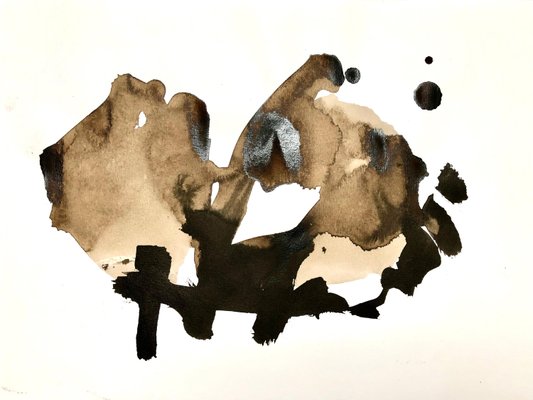 Frédérick Mazoir, Geotropisme 16, 2022, Mixed Media on Paper-CHG-2025877