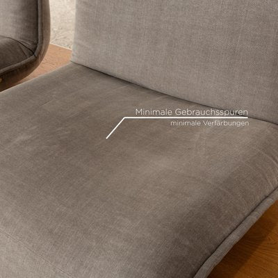 Free Motion Epos 2 Fabric Two Seater Grey Sofa from Koinor-RQW-2021998