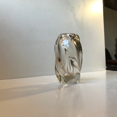 Freeform Crystal Vase from Val Saint Lambert, 1950s-LCR-995929