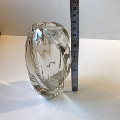 Freeform Crystal Vase from Val Saint Lambert, 1950s-LCR-995929