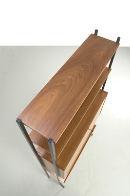 Freestanding Modular Cabinet in Teak Veneer-OKG-1757699