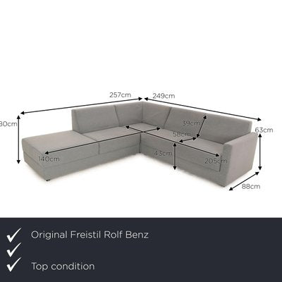 Freistil 141 Fabric Corner Sofa from Rolf Benz-RQW-1808175