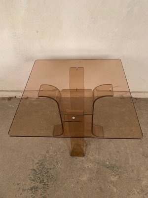 French Acrylic Glass Coffee Table, 1960s-VQM-562899