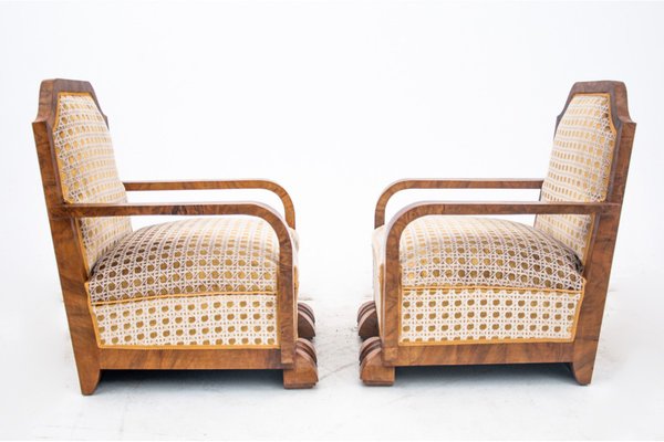 French Art Deco Armchairs, 1930s, Set of 2-BXB-1792264