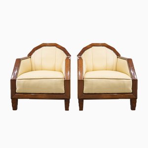 French Art Deco Armchairs, Circa 1920, Set of 2-UJE-899107