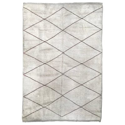 French Art Deco Beni Ouarain Design Rug-YMM-1062026