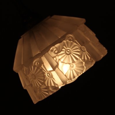 French Art Deco Ceiling Lamp, 1930s-SY-2021374