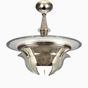 French Art Deco Ceiling Lamp, 1930s-FPY-1294927