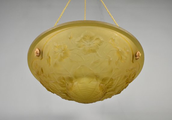 French Art Deco Ceiling Light, 1920s-CTD-2040308