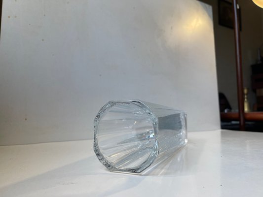 French Art Deco Cut Crystal Vase in the style of Daum, 1930s-LCR-1427220