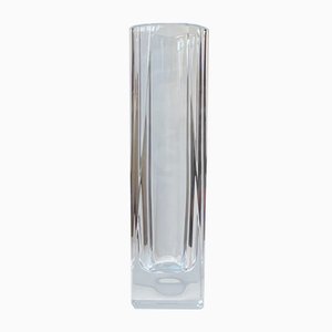 French Art Deco Cut Crystal Vase in the style of Daum, 1930s-LCR-1427220