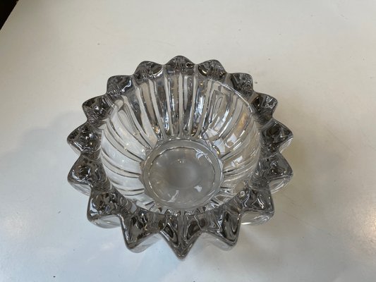 French Art Deco Glass Bowl by Pierre Davesn, 1940s-LCR-1427212