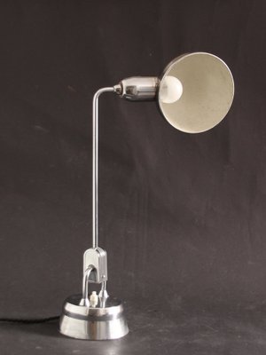 French Art Deco Metal Desk Lamps by Charlotte Perriand for Jumo, 1940s, Set of 2-SY-1757070