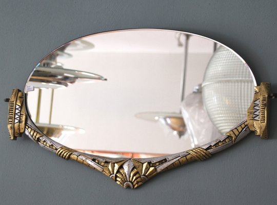 French Art Deco Mirror, 1930s-SY-1768611