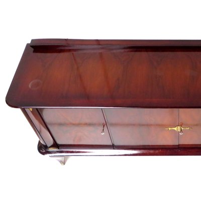 French Art Deco Rosewood and Walnut Sideboard by Jules Leleu, 1930s-UBE-1343826