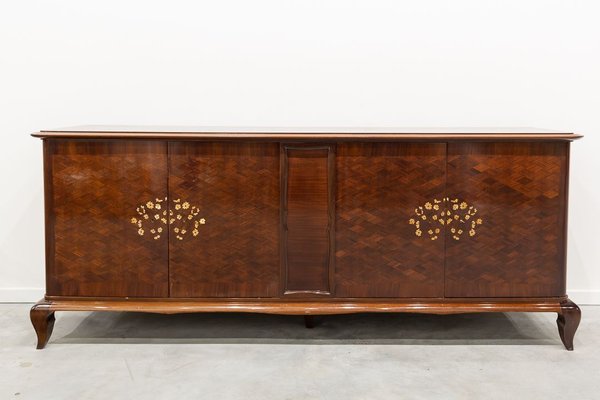 French Art Deco Showcase Sideboard, 1930s-UJE-903764