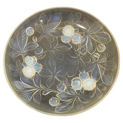 French Art Deco Verlys Opalescent Glass Bowl, 1930s-UCH-1721397