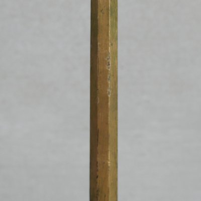 French Art Deco Wood and Gilt Metal Floor Lamp-JRP-1020329