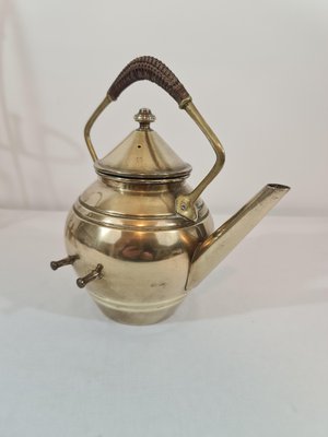 French Art Nouveau Brass Samovar, 1890s-DOA-2041791