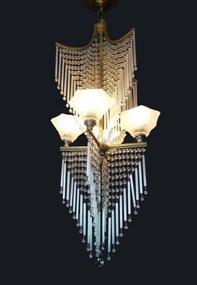 French Art Nouveau Chandelier from Lorrain / Daum-DEK-932631