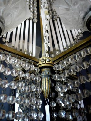 French Art Nouveau Chandelier from Lorrain / Daum-DEK-932631