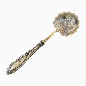 French Art Nouveau Silver Absynthe Spoon, 1900s-BKO-1800613