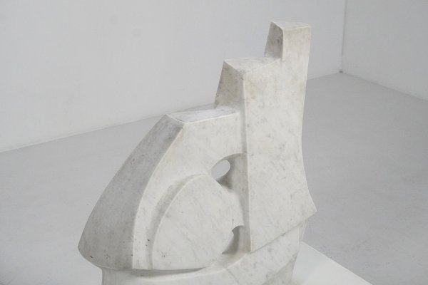 French Artist, Large Abstract Organic Sculpture, 1970s, Marble-TEA-2040258