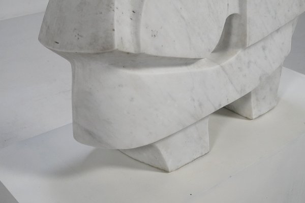 French Artist, Large Abstract Organic Sculpture, 1970s, Marble-TEA-2040258