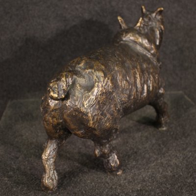 French Artist, Large Donkey Sculpture, 20th Century, Bronze-RP-1773197