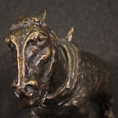 French Artist, Large Donkey Sculpture, 20th Century, Bronze-RP-1773197