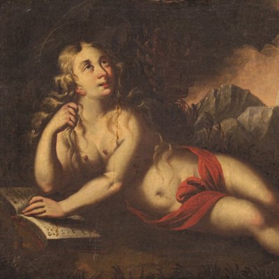 French Artist, Mary Magdalene, 1670, Oil on Canvas-RP-1818654